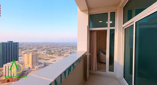 2-Bedroom Apartment for Monthly Rent in Ajman One Towers, Prime Location, All Bills Included with Parking, Ready to Move In, Monthly Rent