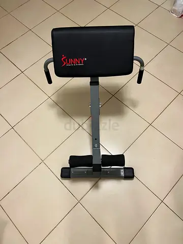 Sunny Health Fitness SF-BH6629 45 Degree Hyperextension Roman Chair Sports