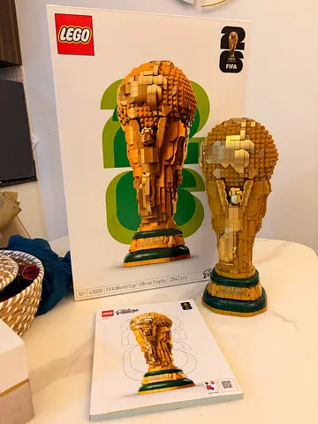 Lego World Cup Trophy Built