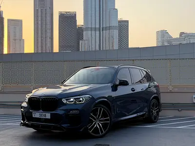 BMW X5 xDrive50i M-Sport | GCC | V8 462 HP | Fully Loaded | Phytonic Blue / Individual |