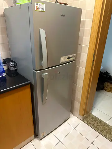 Haier HRF-380ss double-door refrigerator - good condition