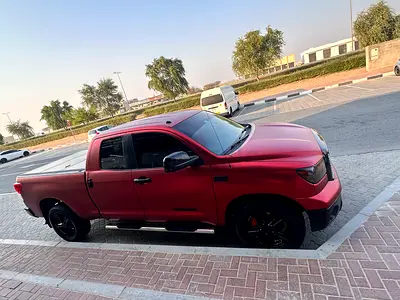 Mint condition Toyota Tundra Ghost Red color V8 engine