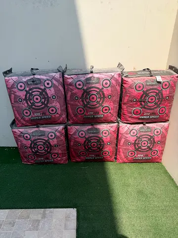 archery target blocks