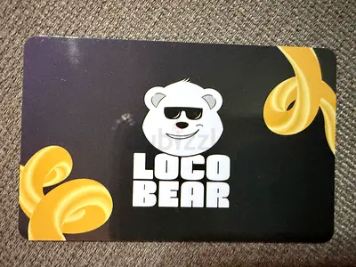 Loco Bear Dubai Card – AED 1,200 Balance | Selling for AED 1,000 Negotiable 🎮🎳