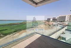 Overlooking a bright and serene sea view