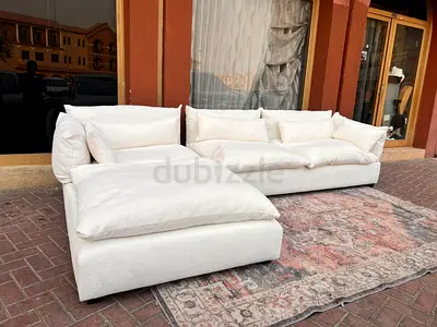 Perfect Condition Marina Home feather 🪶 filled L Shape Sofa