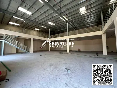 Factory + Warehouse + Staff Accommodation for Rent in Al Jurf 3 | 15,000 Sq. Ft. | 500 KVA | 46-Person Staff Accommodation