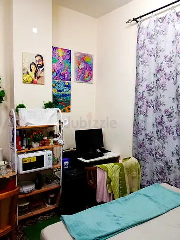 Fully Furnished Room Available For Pakistani / Indian Muslim Couple in Old Muwileh Sharjah