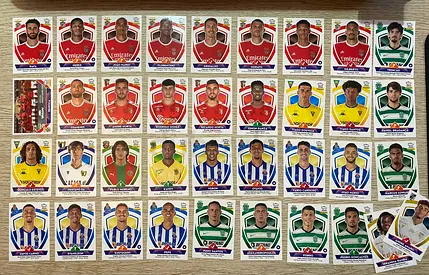 2022-23 Panini Portugal Futebol Stickers Bundle (90+ stickers) - 20% checklist completion