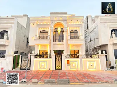 Villa for sale, personal finishing, two floors and a roof, 6 master rooms, at a price including fees