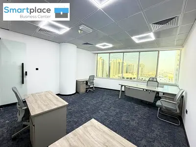 SPACIOUS EXECUTIVE OFFICE | 400 SQFT | FULLY FURNISHED | NEAR METRO
