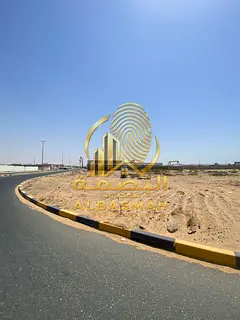 Industrial-commercial land for sale in Al Qasimia Industrial Area, Sharjah; area: 6,491 square feet.