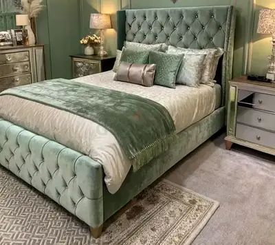 New olive colour 180*200 king size Bed