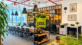 Luxury Office | Burj Khalifa View | A Grade Furniture | Near to Metro | High Floor