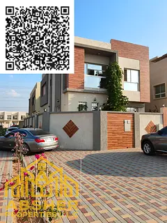 Luxury Modern Villa for Sale in Al Yasmeen, Ajman | Corner Plot (Two Streets) | Includes Electricity