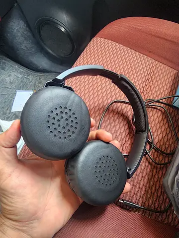 Wired over-ear headphones - used, working condition