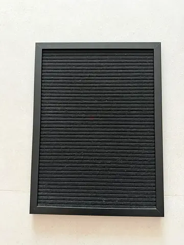 Black Photo Frame A4