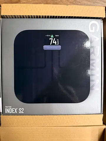 Garmin Index S2 Smart Scale Intl Black