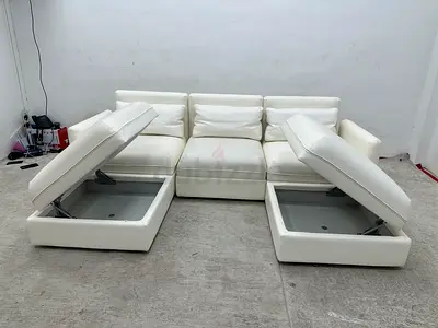 IKEA vallentuna sofa under storage