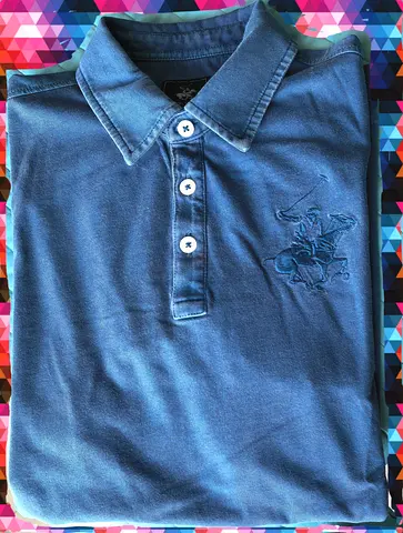 Men Beverly Hills polo shirt for sale, size M, price 45 AED