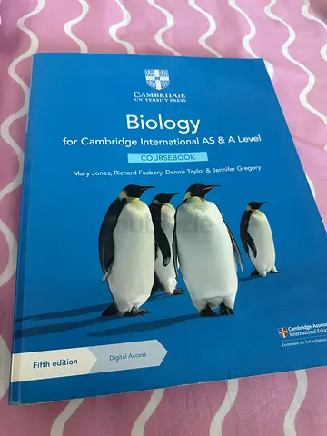 Cambridge AS & A level Bio book