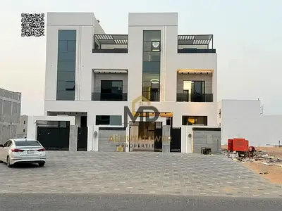 فيلا جديدة طابقين بتشطيب سوبر ديلوكس في الزاهيه - عجمان فيلا جديدة بتشطيب سوبر ديلوكس للبيع في الزاهية – عجمان