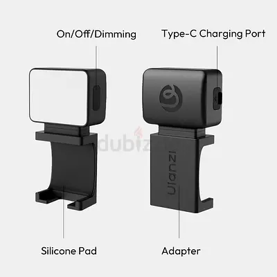 ULANZI Pocket 3/4 Magnet Mini Light (LM001) with Type-C Rechargeable Port