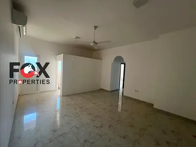 2-Bedroom Apartment for Annual Rent in Al Rawda 2, Ajman, with 2 bathrooms and a balcony. AED 38,000, 4 or 6 payments, cheque deposit.