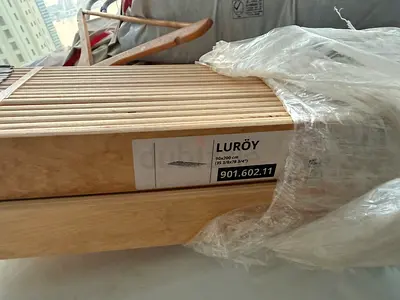 IKEA LURÖY Wooden Bed Slats (90x200 cm) - New/Unused. Pair of 2