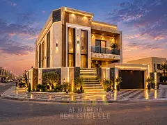 An exceptional opportunity in Al Yasmeen | Corner villa facing two streets | Next to Al Hamidiya Par