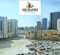 1BHK NEAR NESTO BALCONY, 6 CHEQS, NAHDA SHARJAH