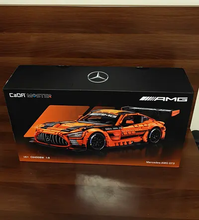 CaDA Mercedes-AMG GT3 1:8 (better than lego) building kit. - New in box