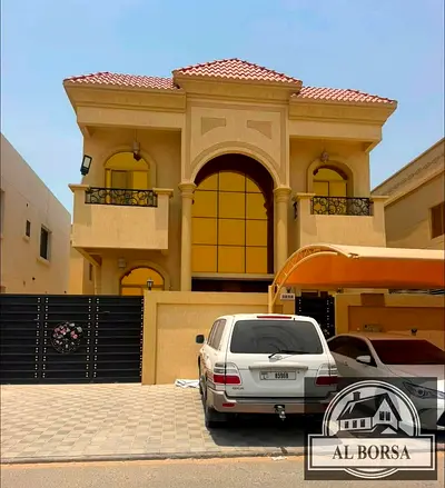 🏡✨ للايجار فيلا فخمة ومميزة في الياسمين – عجمان ✨🏡 مكونة من 5 غرف مع مجلس وصالة كبيرة للعائلات