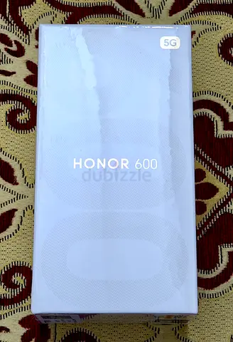Honor 600 golden white 8gbram 256gb rom tdra brand new with warranty gcc slso