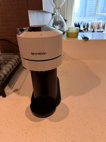 Nespresso Vertuo Next Coffee Machine - Compact Single-Serve (White/Black)