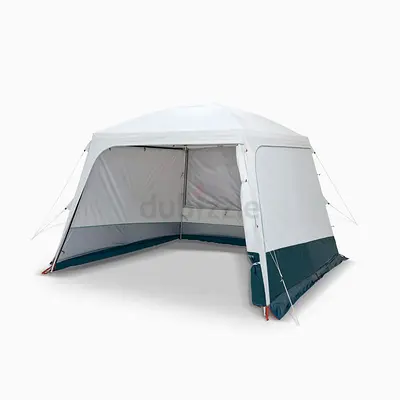 Gazebo camping shelter with side walls - Arpenaz style decathlon