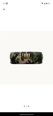 JBL Charge-style Portable Bluetooth Speaker (Camo) -