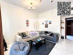 Investment opportunity in Oasis Towers, highest floor, 850 sqft, rented for AED 38K until March 2027