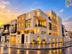 🔥 Luxury two-storey corner villa + roof | Opposite a mosque Complete central air conditioning Inc