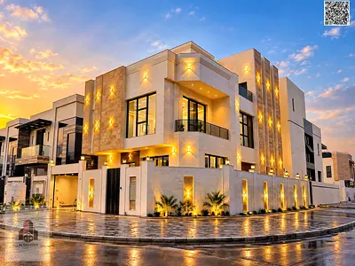 🔥 Luxury two-storey corner villa + roof | Opposite a mosque Complete central air conditioning Including registration fees