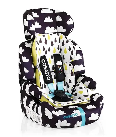 Cosatto Zoomi Group 1/2/3 Car Seat – Cloud 9 – Brand New Sealed