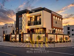For sale directly by the owner: a two-story corner villa with a roof terrace, located next to the mo