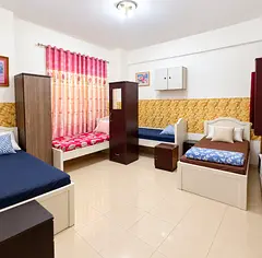 Single Bedspace available covered with curtains Barsha1 close Mall Metro