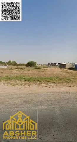 Commercial Land for Sale in Al Helio 2 - Ajman | Ground-Floor (G) Permit | Freehold for All Nationalities | 6,027 sq. ft.