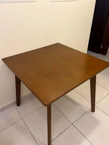 Solid Wood Square Dining/Side Table - Good Condition