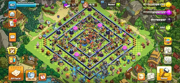 Clash of Clans TOWN HALL 18 AC-2 for sale
