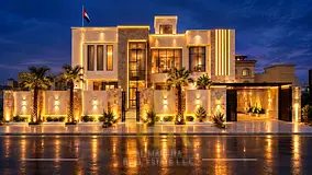 Spacious villa with an open view of the garden in Al-Yasmeen—a luxurious family opportunity in an