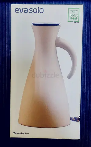 Eva Solo Vacuum Jug 1.0L - Soft Beige BRAND NEW