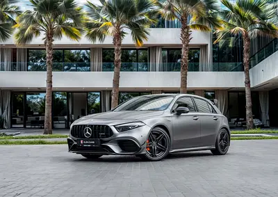 3,898 P.M |  A45 AMG S | 0% Downpayment | Mercedes Satin Grey Matte!