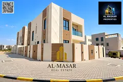 Corner villa in the Al-Amra area, close to all amenities and adjacent to the Azha community; availab